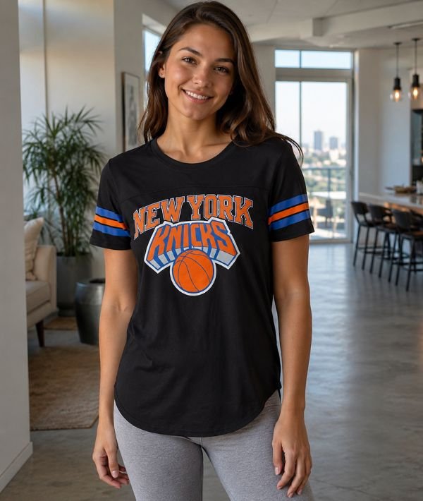 Ultra Game Women's NBA Official Super Soft Mesh Jersey T-Shirt