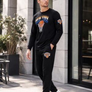 Game 7 NBA Men’s Graphic Long Sleeve Cotton T-Shirt