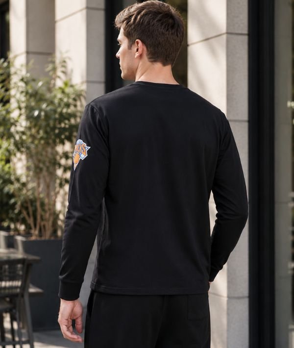 Game 7 NBA Men’s Graphic Long Sleeve Cotton T-Shirt