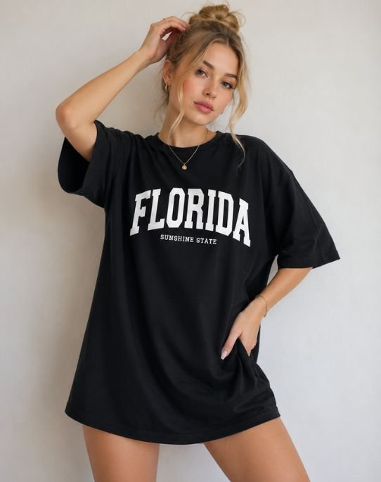 Vintage Oversized Graphic T-Shirt for Women