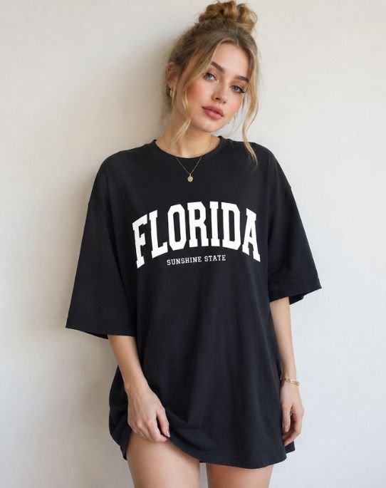 Vintage Oversized Graphic T-Shirt for Women
