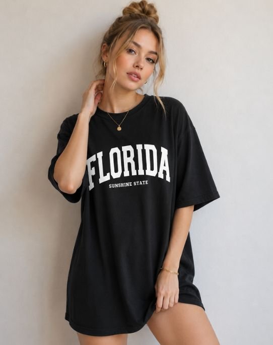 Vintage Oversized Graphic T-Shirt for Women