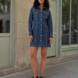 Gap Women's Denim Western Mini Dress